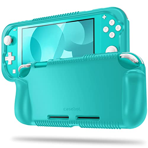 Fintie Case for Nintendo Switch Lite 2019 - Soft Silicone [Shock Proof] [Anti-Slip] Protective Cover with Ergonomic Grip Design for Switch Lite Console (Turquoise)