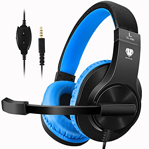 Headset for PS5 Games,PS4,Xbox,PC, Kids Headphones with Mic for School Supplies,Gaming Headphones Wired,Headphones with Microphones,Gaming Headphones for PS4 Headset with Mic