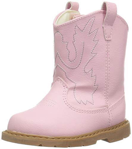 Baby Deer Round Toe Western Boot