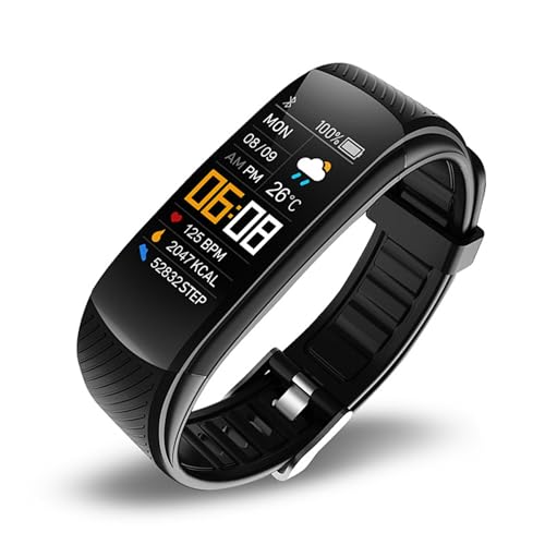 Vital Smart Watch and Fitness Tracker for Men/Women | Sleek Activity Tracker Health Watch for Women | Smart Notifications, Waterproof, Step Counter, Heart Rate Monitor, Blood Pressure Watch