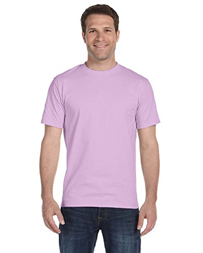 Gildan Men's 5.5 oz., DryBlend Short Sleeve T-Shirt, Orchid, Medium