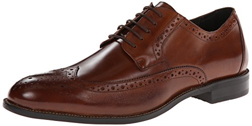 STACY ADAMS mens Garrison oxfords shoes, Cognac, 10.5 US