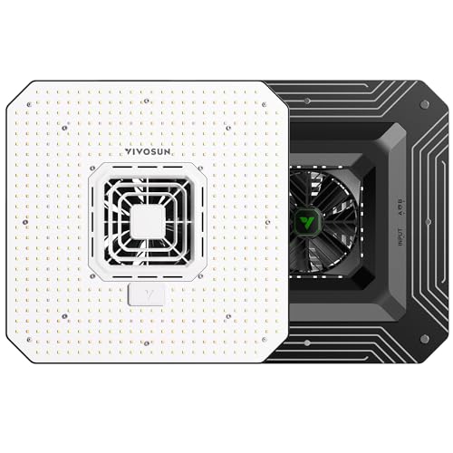 VIVOSUN AeroLight A150SE, 150W LED Grow Light with an Integrated Circulation Fan, Compatible with App, Must Be Used with Growhub Controller E42/E42A/E25 to Achieve Many Functions