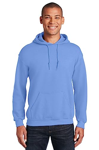 Gildan Men's Heavy Blend Fleece Hooded Sweatshirt G18500 (XX-Large, Carolina Blue)