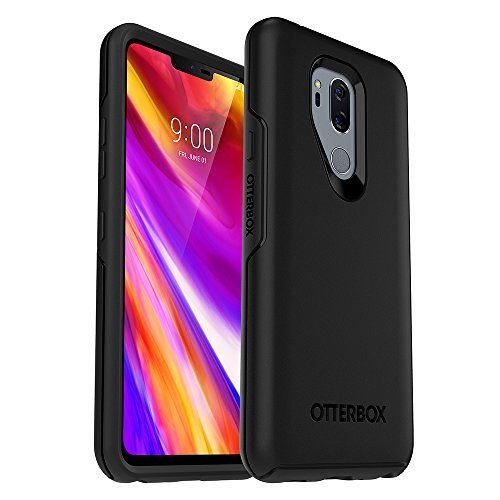 OtterBox Symmetry Series Case for LG G7 ThinQ - Retail Packaging - Black