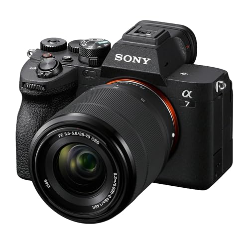 Sony Alpha 7 IV Full-frame Mirrorless Interchangeable Lens Camera with 28-70mm Zoom Lens Kit