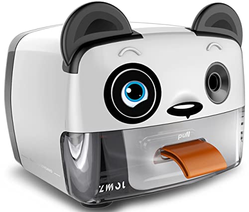 ZMOL Best Heavy Duty Electric Pencil Sharpener for Classroom, Auto-Stop Cute Pencil Sharpener Plug in for Kids for No.2 / Colored Pencil