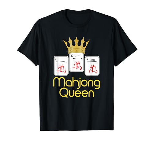 Mahjong T-Shirt - Funny Mahjong Queen T-Shirt