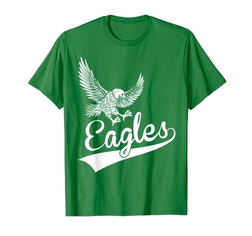 Eagles Fly Vintage Eagles Flying Bird Inspirational T-Shirt