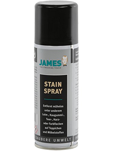 James Stainspray - 200ml - removes the hardest to clean soil from your rugs, carpet and upholstery, including gum and glue