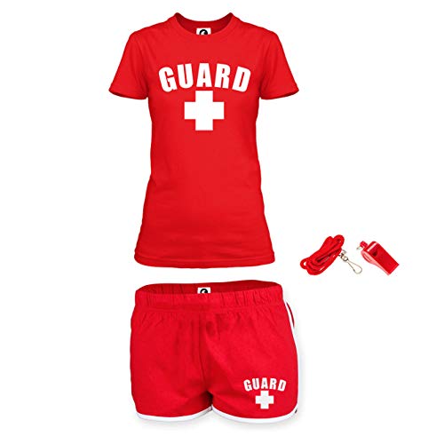 BLARIX Womens Standard Guard Outfit (Medium, Red)