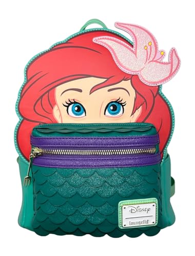 Loungefly Disney The Little Mermaid Ariel Cosplay Womens Double Strap Shoulder Bag Purse