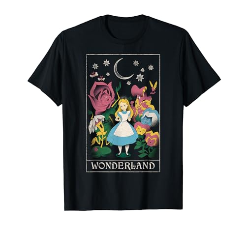 Disney Alice in Wonderland Alice Cosmic Tarot Card T-Shirt