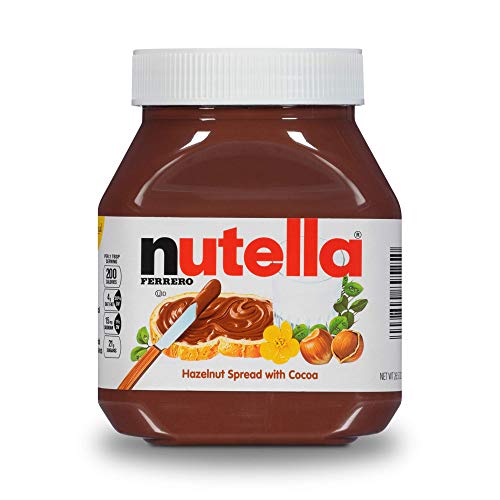 Nutella Hazelnut Spread With Cocoa For Breakfast, 26.5 Oz Jar