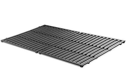 Weber Series Gas Grills 7638 Porcelain-Enameled Cast Iron Cooking Grates for Spirit 300, (17.5 x 0.5 x 11.9 inches), Pack of 2