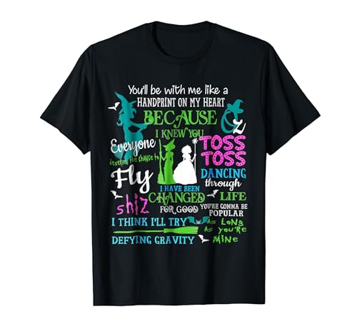 Funny Wicked Musical halloween Festival T-Shirt