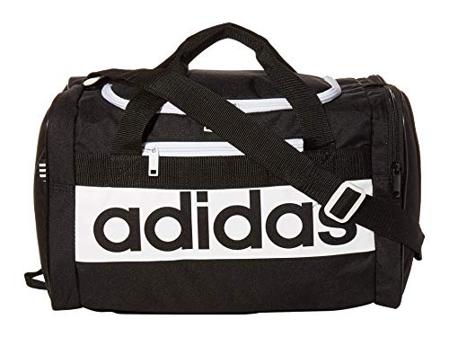 adidas Court Lite Duffel, Black/White, One Size