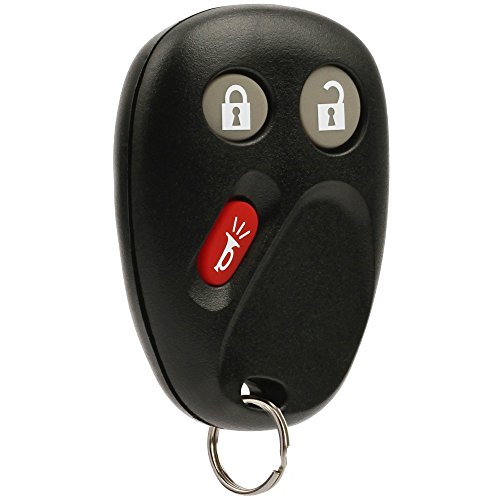 Key Fob Keyless Entry Remote fits 2003 2004 2005 2006 Chevy Tahoe Suburban Silverado Avalanche Equinox SSR / GMC Sierra Yukon / Cadillac Escalade / Hummer H2 / Pontiac Torrent / Saturn Vue (LHJ011)