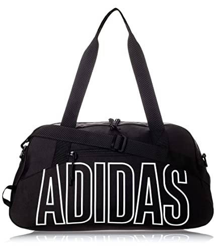 adidas Graphic Duffel, Black/White, One Size