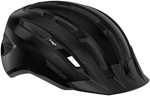 MET Downtown MIPS Bike Helmet - Black Glossy, Medium/Large