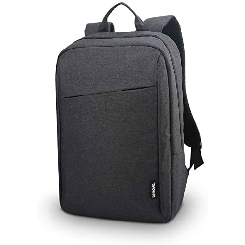 Lenovo Laptop Backpack B210, 15.6-Inch Laptop/Tablet, Durable, Water-Repellent, Lightweight, Clean Design, Sleek for Travel, Business Casual or College, GX40Q17225, Black