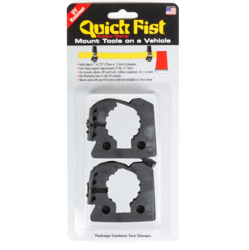 END OF ROAD Original Quick Fist Clamp for mounting tools & equipment 1' - 2-1/4' diameter, 2 Count (Pack of 1) - 0010