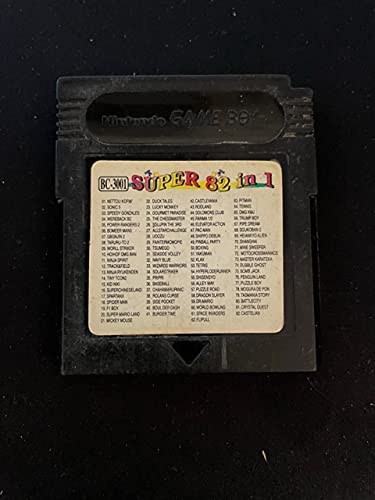 Game Boy COLOR GBC Multi Cart Tens of Classic Retro Games