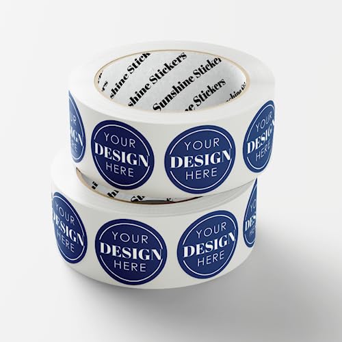 Customize Your own Stickers/Labels with Any Design and Logo-Personalize Your Business stickers-50+ roll Variety of Shapes, Sizes, Backgrounds, and Text Options