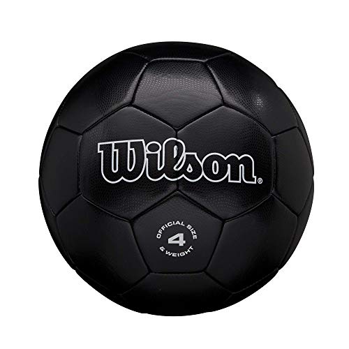 WILSON Traditional Soccer Ball - Size 5, Black