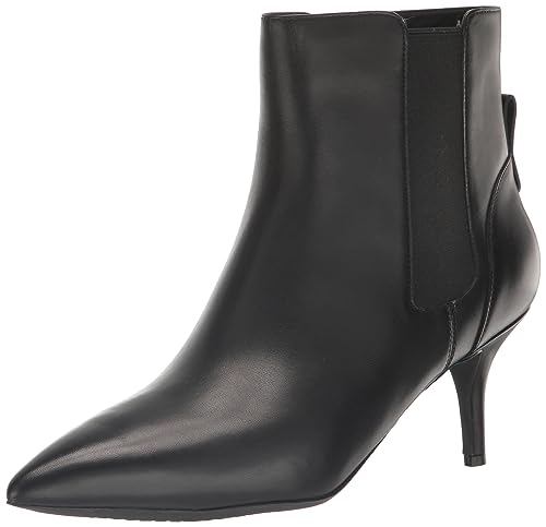 Cole Haan Women's Go-to Park Boot 65mm Equestrian, Black Leather, 7.5