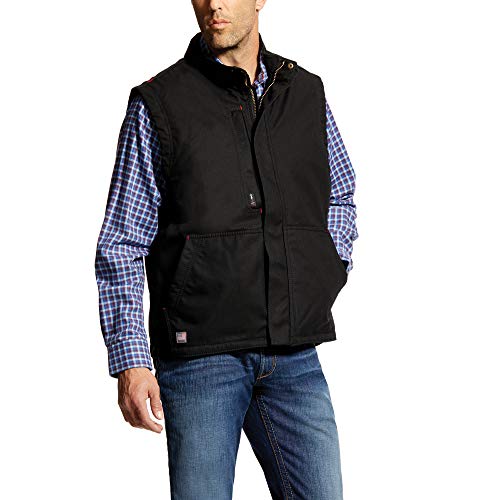 Ariat Male FR Workhorse Insulated Vest Black Large
