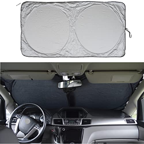 Windshield Sun Shade Find Your Vehicle's Size in Size-Chart for Popular Make & Models (XL)