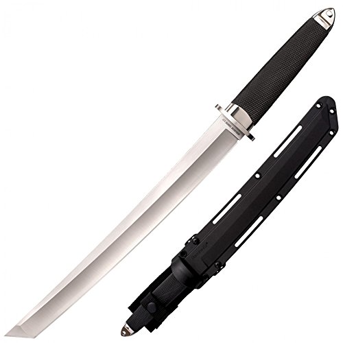 Cold Steel San Mai Tanto Series Fixed Blade Knife - Made with Premium San Mai Steel, Magnum Tanto XII, One Size (35AE)