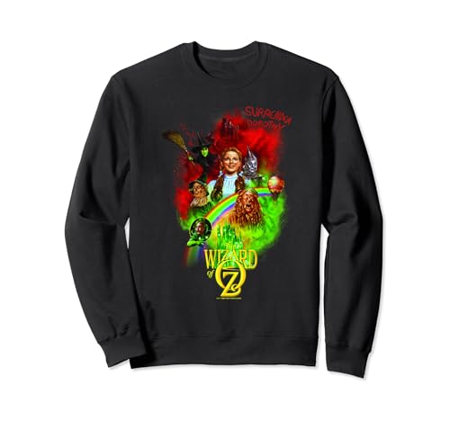 WB100 The Wizard Of Oz Surrender Dorothy Rainbow Poster Sweatshirt
