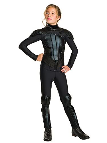 Rubie's Costume 'Rebel' Mockingjay Part 1 The Hunger Games Deluxe Katniss Costume, Medium, One Color