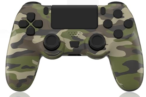 Tek Styz PRO Wireless GamePad Compatible with Samsung Galaxy View 2 Controller Plus 1,000mah Battery/Built-In Speaker/Gyro/Remote BlueTooth Slim (Green Camo)