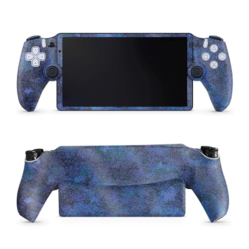 Glossy Glitter Gaming Skin Compatible with PS5 Portal Remote Player - Blue Ice - Premium 3M Vinyl Protective Wrap Decal Cover - Easy to Apply | Crafted in The USA by MightySkins
