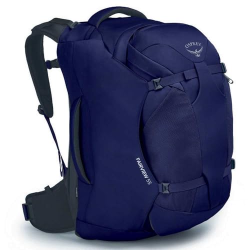 Osprey Fairview 55L Women's Travel Backpack, Winter Night Blue