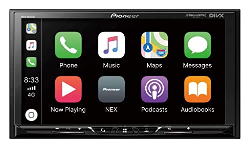 Pioneer MVH-AV251BT Digital Multimedia Video Receiver with 7' Hires Touch Panel Display, Apple CarPlay, Android AUT, Built-in Bluetooth, and SiriusXM-Ready (Does not Play CDs)