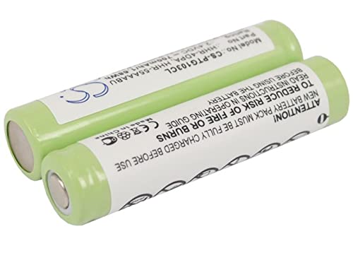 PRUVA Battery Compatible with Panasonic KX-TG4032B, KX-TG4033B, KX-TG4034B, KX-TG4053B, KX-TG4321B, KX-TG4322B, KX-TG4323, KX-TG4324, P/N: HHR-4DPA, HHR-55AAABU 700mAh