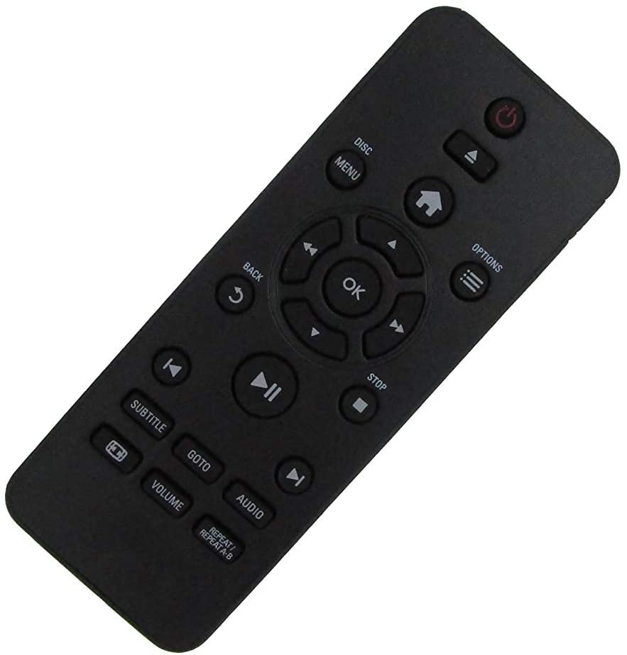 General Replacement Remote Control Fit for DVP3880KX/77 DVP2850 DVP2800 DVP2880 DVP2882 DVP2850/58 DVP2852/58 DVP2800/05 DVP2880/58 DVP3820K DVP3820 for Philips DVD Player