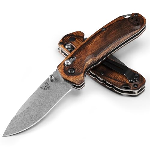 Benchmade - North Fork 15031-2 Hunting Knife with Wood Handle (15031-2)