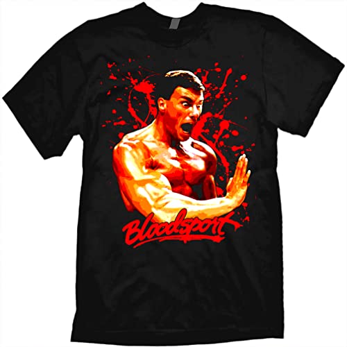 Jared Swart Bloodsport 1988 T-Shirt Design Blood Sport (as1, Alpha, l, Regular, Regular) Black