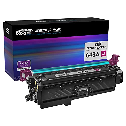 SPEEDYINKS Remanufactured Toner Cartridge Replacement (Single Pack, Magenta) for HP 648A CE263A Works with Printers Color Laserjet: CP4025 CP4525 CP4025n CP4525dn CM4540fskm CM4540f CM4639