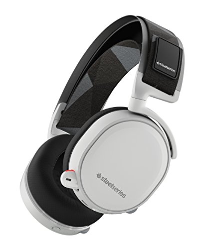 SteelSeries Arctis 7 Lag-Free Wireless Gaming Headset - White (Discontinued by Manufacturer)