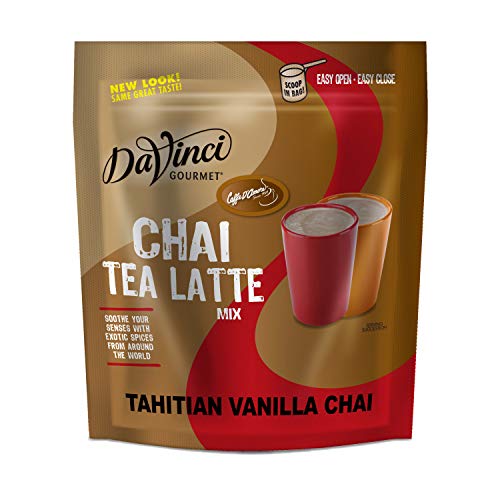 DaVinci Gourmet Tahitian Vanilla Chai Blended Beverage Mix, 3 Pound (Pack of 1)