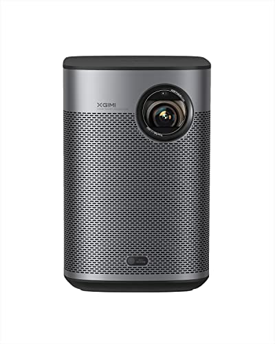 XGIMI Halo+ 1080P Portable Projector, 700 ISO Lumens with Harman Kardon Speakers, Auto Keystone Correction, Auto Focus, Intelligent Obstacle Avoidance, Intelligent Screen Alignment, Android TV 10.0