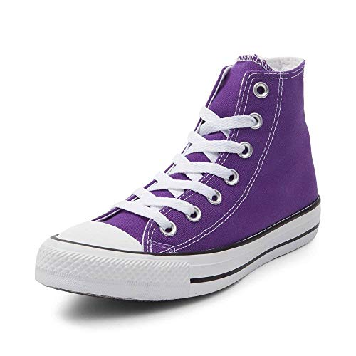 Converse Chuck Taylor All Star Lo Sneaker (8329 Mens 10/Womens 12, Hi Top Electric Purple)