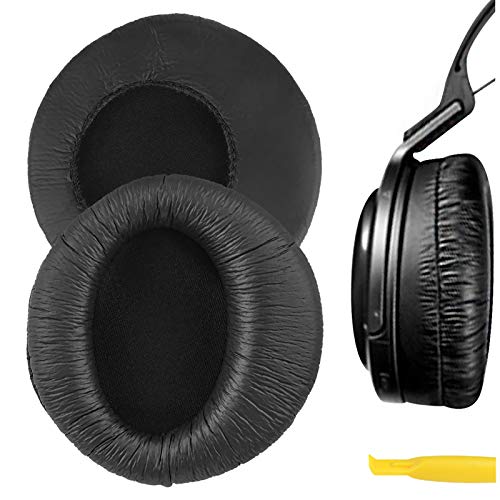 Geekria QuickFit Replacement Ear Pads for Sony MDR-RF985RK, RF960RK, RF960R, RF970RK, RF925RK Headphones Ear Cushions, Headset Earpads, Ear Cups Cover Repair Parts (Black)