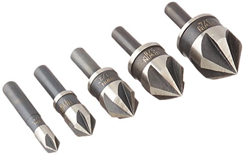 IRWIN IRWIN Tools 1877791 Black Oxide Countersink Drill Bit, 5-Piece Set